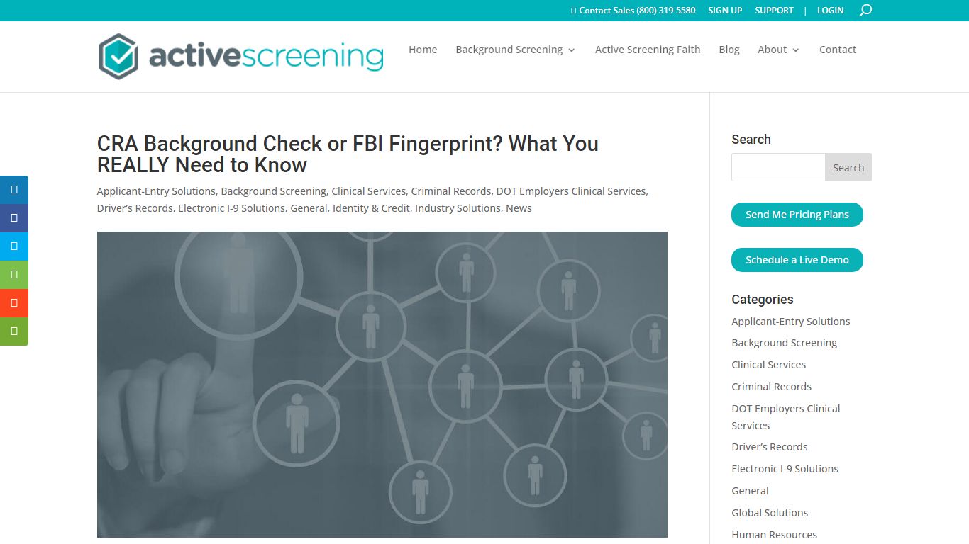 CRA Background Check or FBI Fingerprint? What You REALLY Need to Know